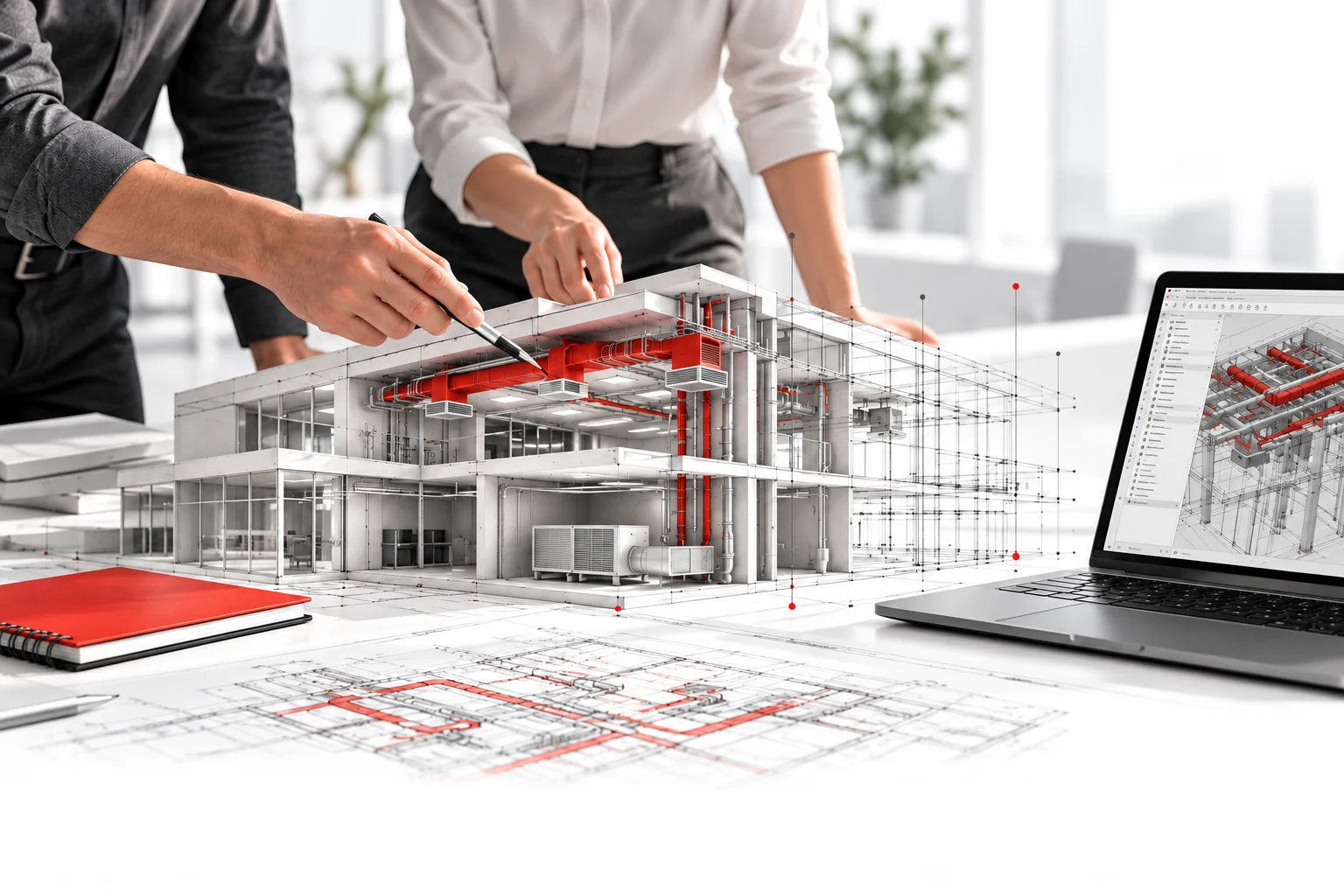 Affiancamento Tecno 3D nella progettazione MEP